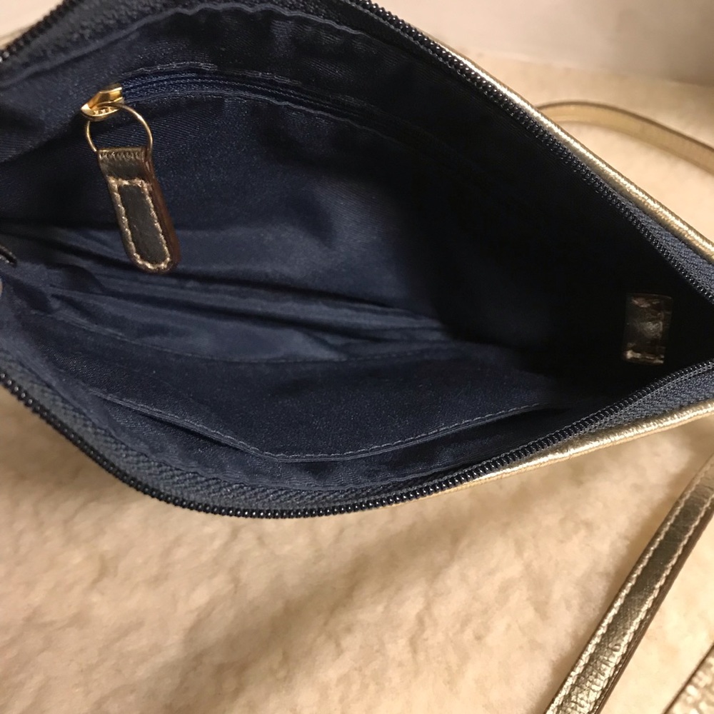 In Like-New Coach Poppy Signature Script Lurex Bl… - image 5